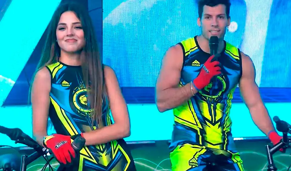 Patricio Parodi y Luciana Fuster disfrutan de sus vacaciones tras final de Esto es guerra. Foto: captura/America TV