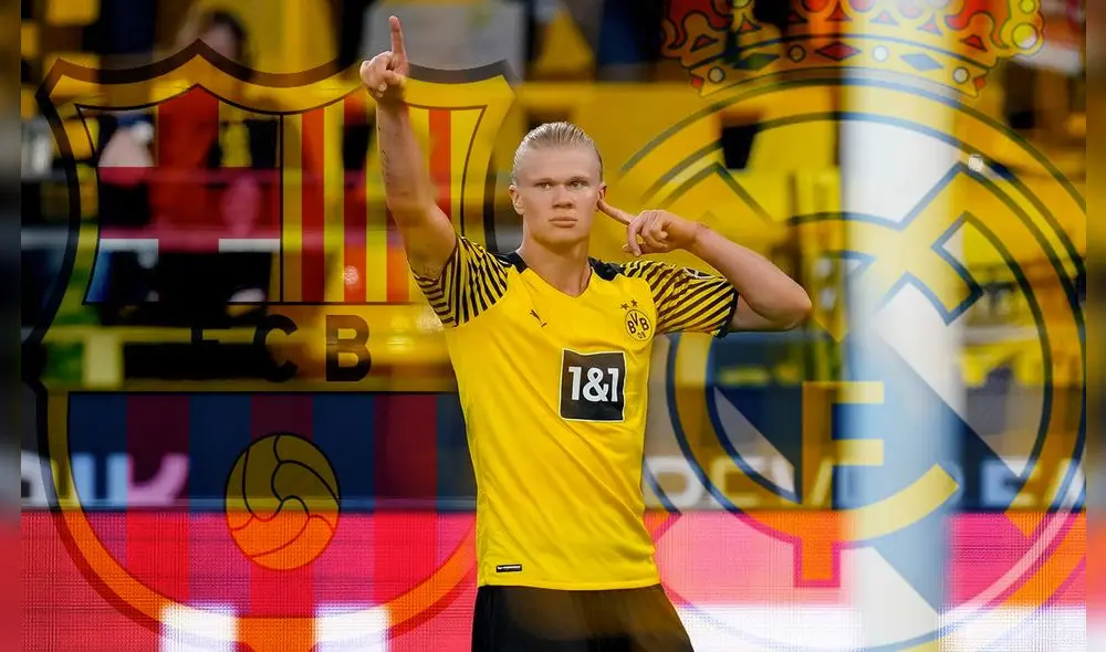 Haaland antes de llegar al Dortmund jugó en el Red Bull Salzburgo de Austria. Foto: composición GLR/Erling Haaland Facebook