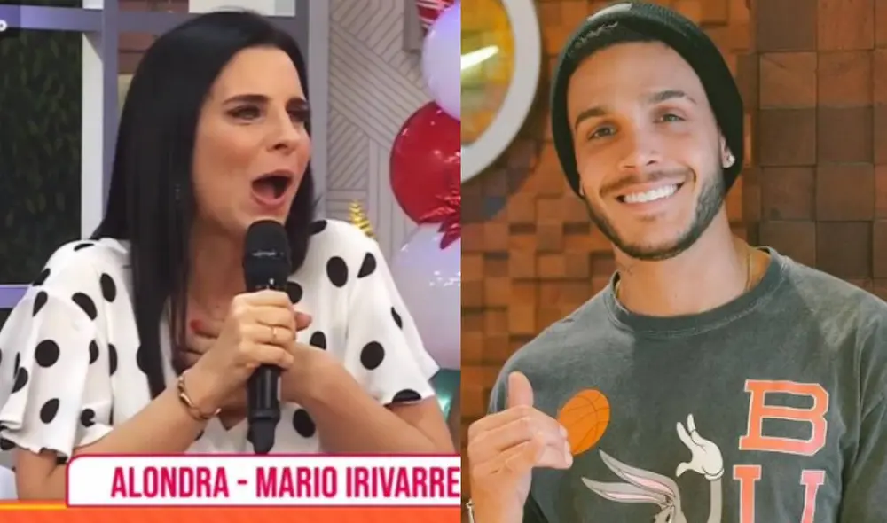 Laura Borlini explica qué es lo que le atrae de Mario Irivarren. Foto: composición/ captura de Latina/ La República