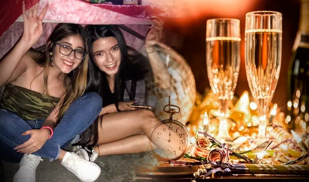 El ritual también puede hacerse con la cábala de las 12 uvas como complemento. Foto: composición La República