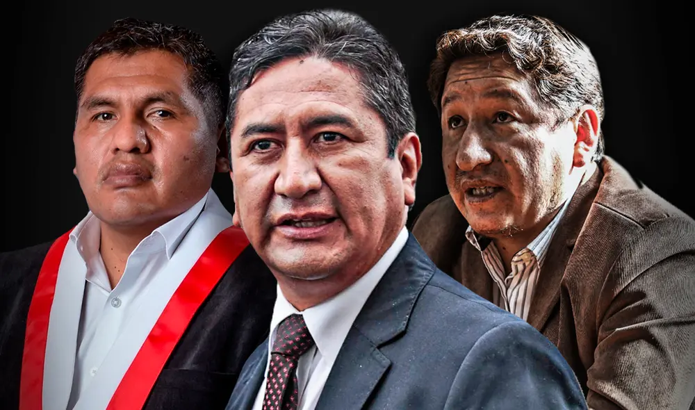 Cerrón y Bellido consideraron que la intención de la denuncia contra Quito era mellar la imagen del legislador. Foto: composición Fabrizio Oviedo/La República Cerrón y Bellido consideraron que la intención de la denuncia contra Quito era mellar la imagen del legislador. Foto: composición Fabrizio Oviedo/La República