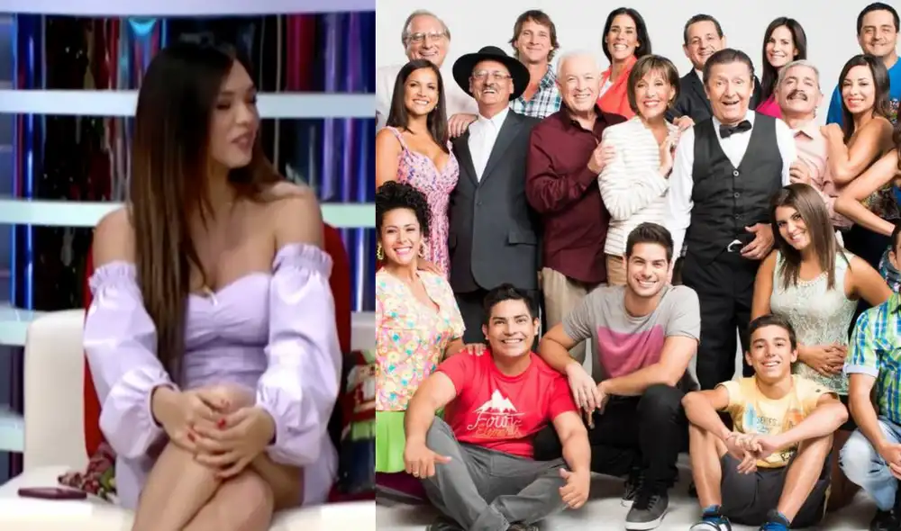 'Choca' Mandros asegura que Jazmín Pinedo formará parte del nuevo elenco de Al fondo hay sitio en el 2022. Foto: América espectáculos/captura, El comercio/captura.