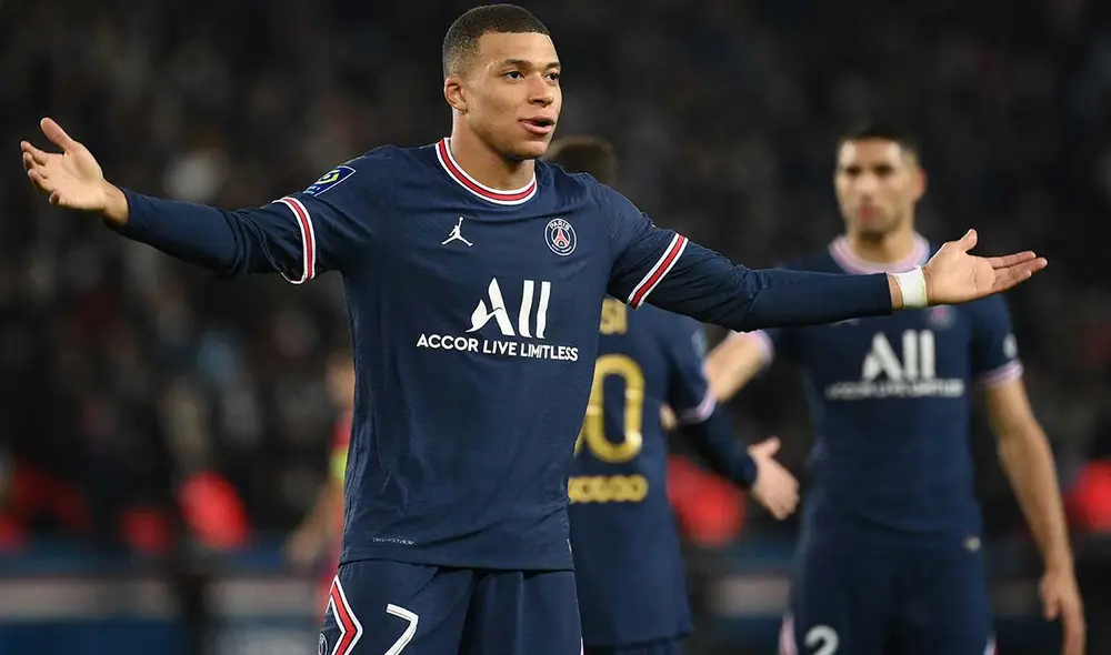 Kylian Mabppé se llevó el premio como mejor jugador de los Globe Soccer Awards. Foto: AFP