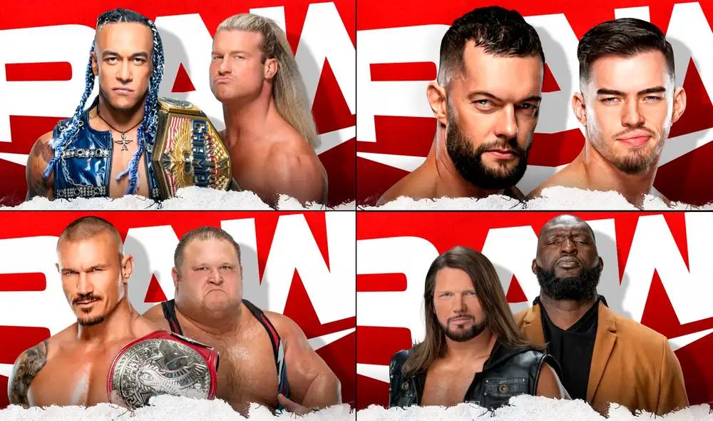 WWE Monday Night Raw se desarrollará HOY lunes desde Detroit. Foto: composición de WWE