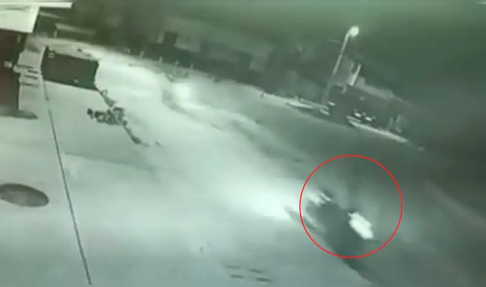 Accidente se registró la madrugada de este 27 de diciembre. Foto: captura/radio Sauce Accidente se registró la madrugada de este 27 de diciembre. Foto: captura/radio Sauce