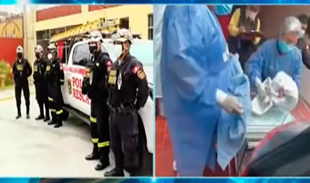 El coronel a cargo del Escuadrón de Emergencia resaltó las constantes capacitaciones que recibe el personal de la PNP. Foto: captura de Panamericana