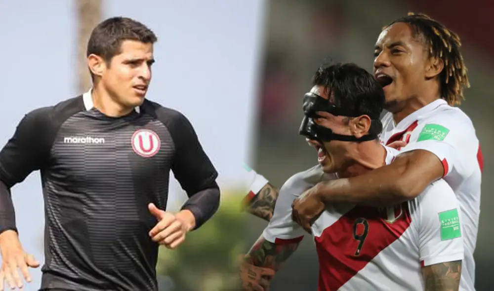 Aldo Corzo y Gianluca Lapadula son compañeros en la selección peruana. Foto: composición