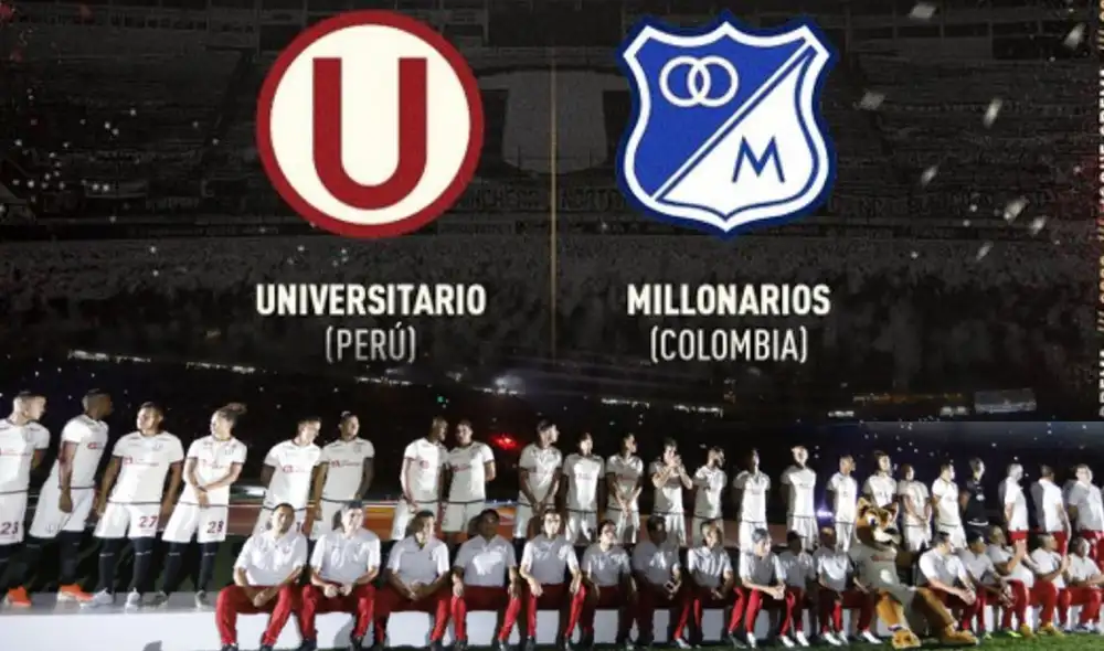 Universitario se enfrentará a Millonarios FC en la Noche Crema. Foto: composición/@Universitario Universitario se enfrentará a Millonarios FC en la Noche Crema. Foto: composición/@Universitario