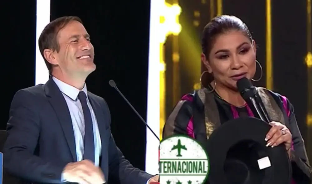 Tras ser eliminada de Yo soy, 'Olga Tañón' agradeció a todos los jurados por sus aportaciones. Foto: Captura / Latina