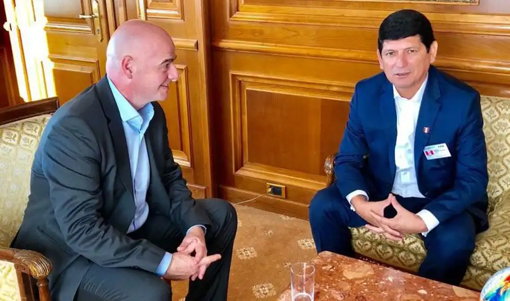 Agustín Lozano fue elegido presidente de la FPF para el periodo 2022 - 2025. Foto: FPF