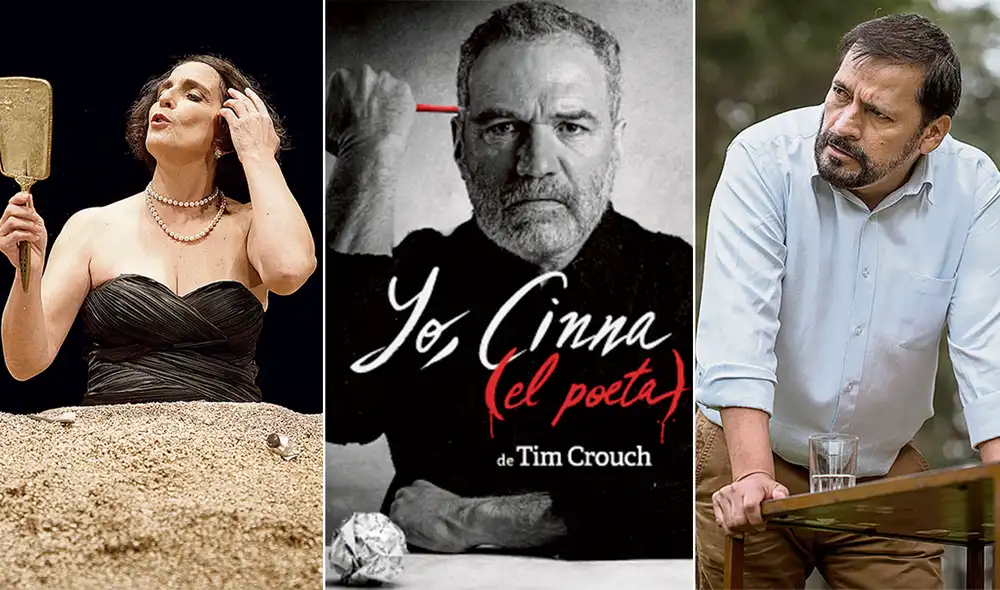 Norma Martínez, Salvador del Solar y Pold Gastelo fueron parte importante del retorno del teatro este 2021 en el Perú: Foto: composición/ difusión