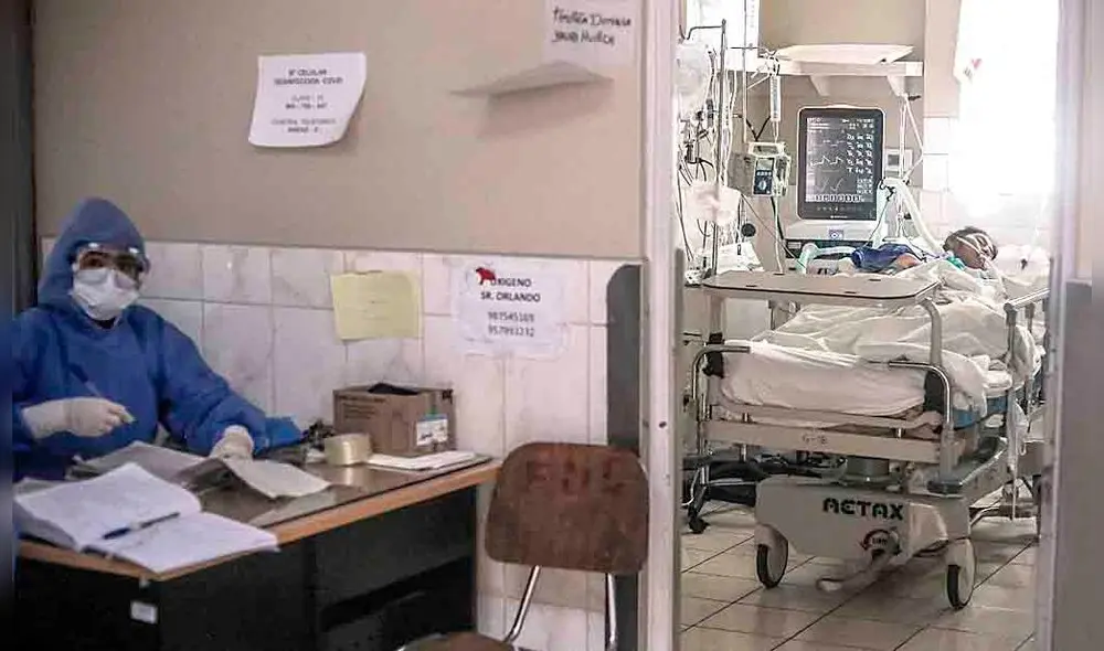 Ocupadas. Camas UCI están copadas con pacientes normales. Foto: La República Ocupadas. Camas UCI están copadas con pacientes normales. Foto: La República