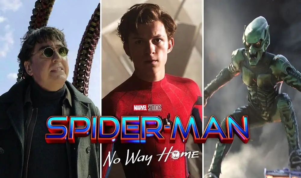 Spiderman: no way home no solo trajo a icónicos villanos de otras sagas, también a Tobey Maguire y Andrew Garfield. Foto: composición/Marvel/Sony