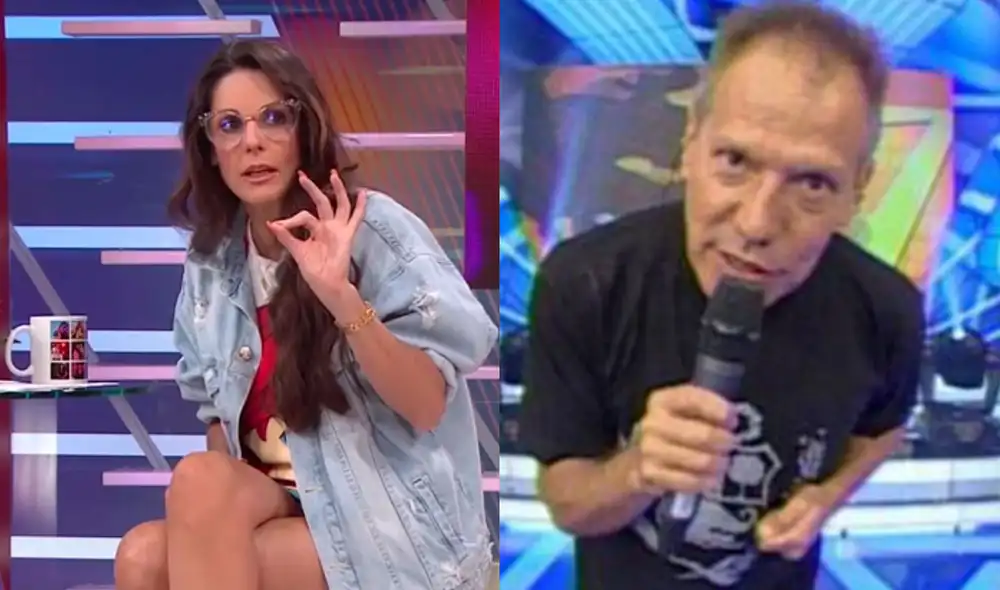 Rebeca Escribens espera que Raúl Romero firme para América Televisión. Foto: capturas de América TV Rebeca Escribens espera que Raúl Romero firme para América Televisión. Foto: capturas de América TV