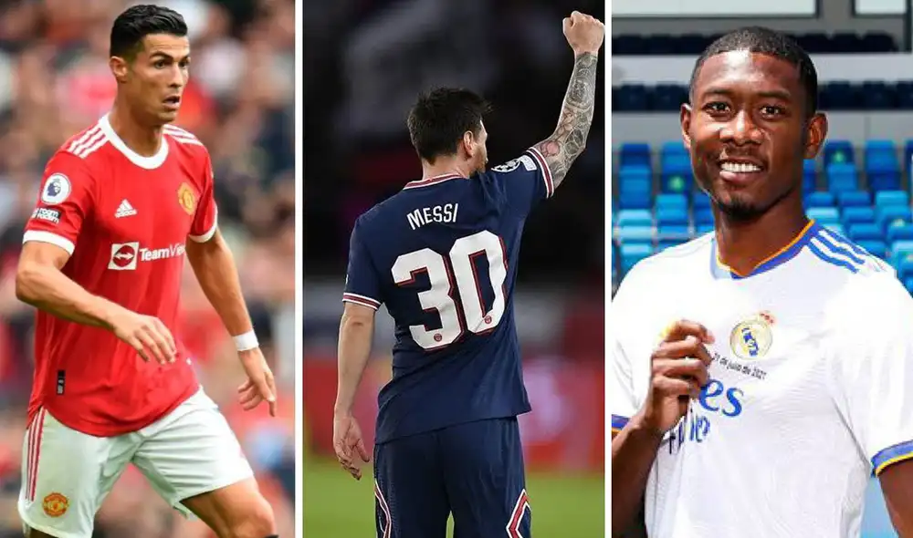 El mercado de pases en el 2021 trajo novedades que pocos hinchas esperaban. Foto: composición/EFE