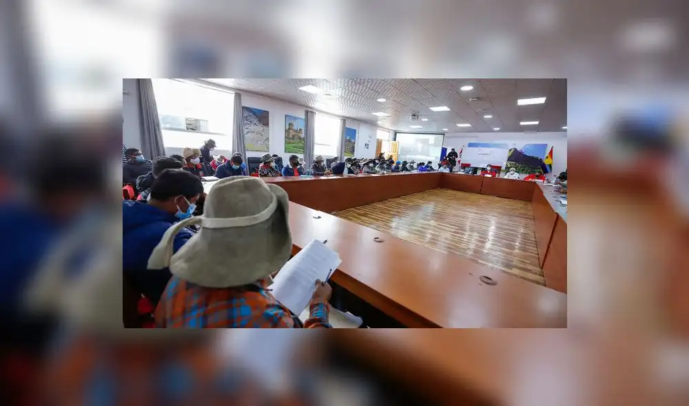 En reunión se espera llegada de primera ministra Mirtha Vásquez. Foto: PCM