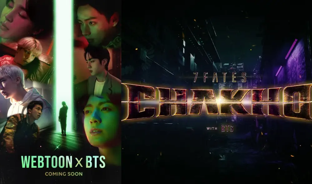El próximo webtoon de BTS, 7 Fates CHAKHO continúa los preparativos para su lanzamiento. Foto: composición La República/Webtoon