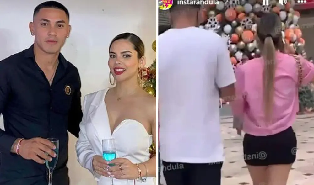 Jean Deza y Gabriela Alava terminaron tras el ampay del futbolista. Foto: Instagram/Instarándula