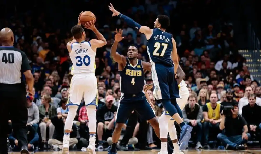 Warriors y Denver juegan este martes 28 a las 10.00 p. m. (hora peruana). Foto: NBA.