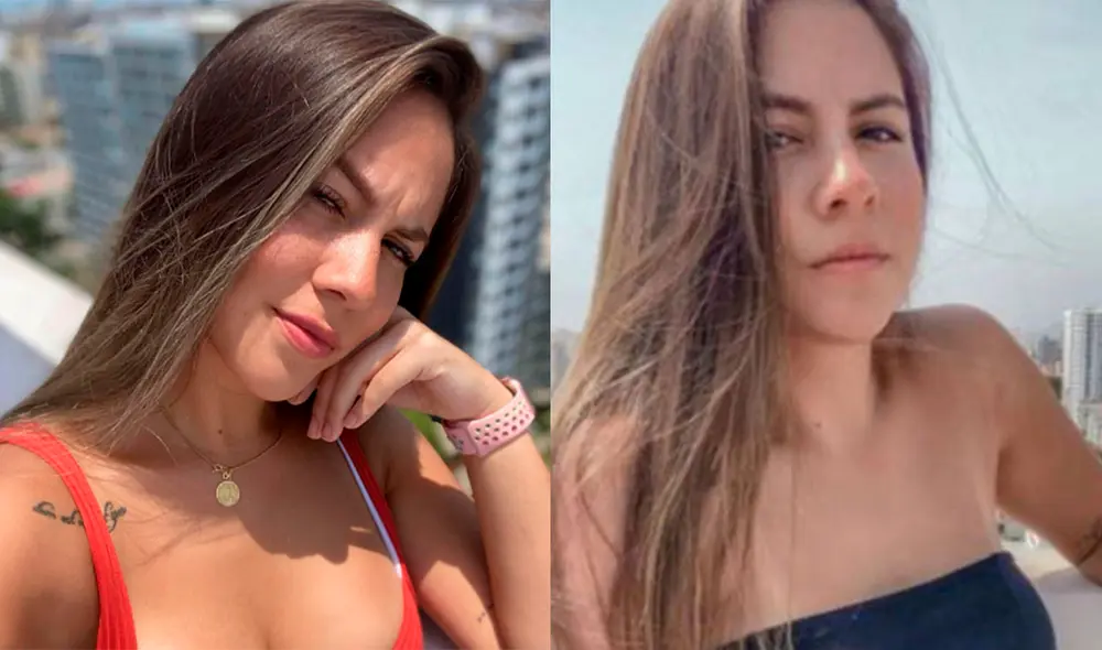 Aleska Zambrano es madre de la hija de Said Palao. Hizo creer a sus amigos que esperaba a su segundo bebé. Foto: composición/Instagram