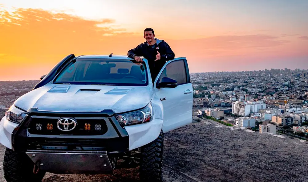 Mario Hart viajaba con Hugo García por carretera. Foto: Instagram/Renzo Ph