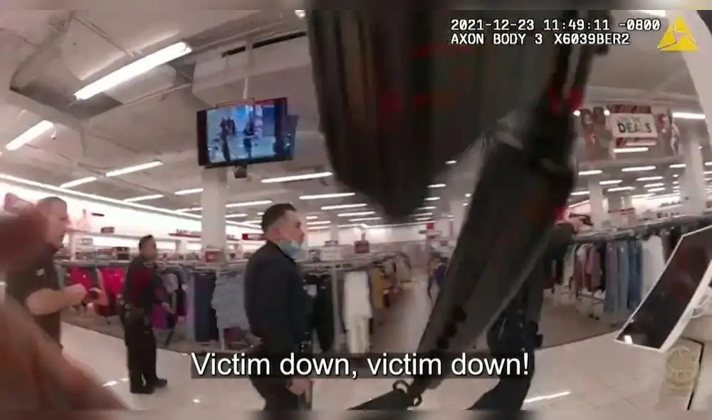 El jede del departamento de la policía ha iniciado una investigación sobre la tragedia. Foto: captura de video AFP El jede del departamento de la policía ha iniciado una investigación sobre la tragedia. Foto: captura de video AFP