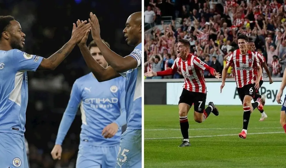 Manchester City y Brentdord juegan este miercoles 29 a las 3.15 p. m. (hora peruana). Foto: Composición LR/EFE/Premier League. Manchester City y Brentdord juegan este miercoles 29 a las 3.15 p. m. (hora peruana). Foto: Composición LR/EFE/Premier League.