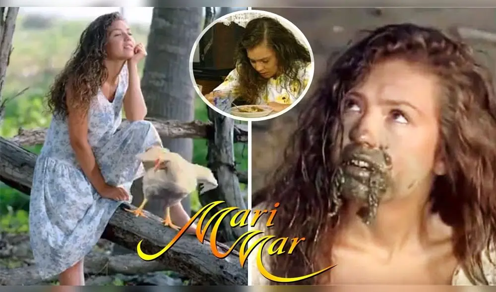 Marimar, protagonizada por Thalía, llegó a la TV en 1994. Foto: composición/Televisa Marimar, protagonizada por Thalía, llegó a la TV en 1994. Foto: composición/Televisa