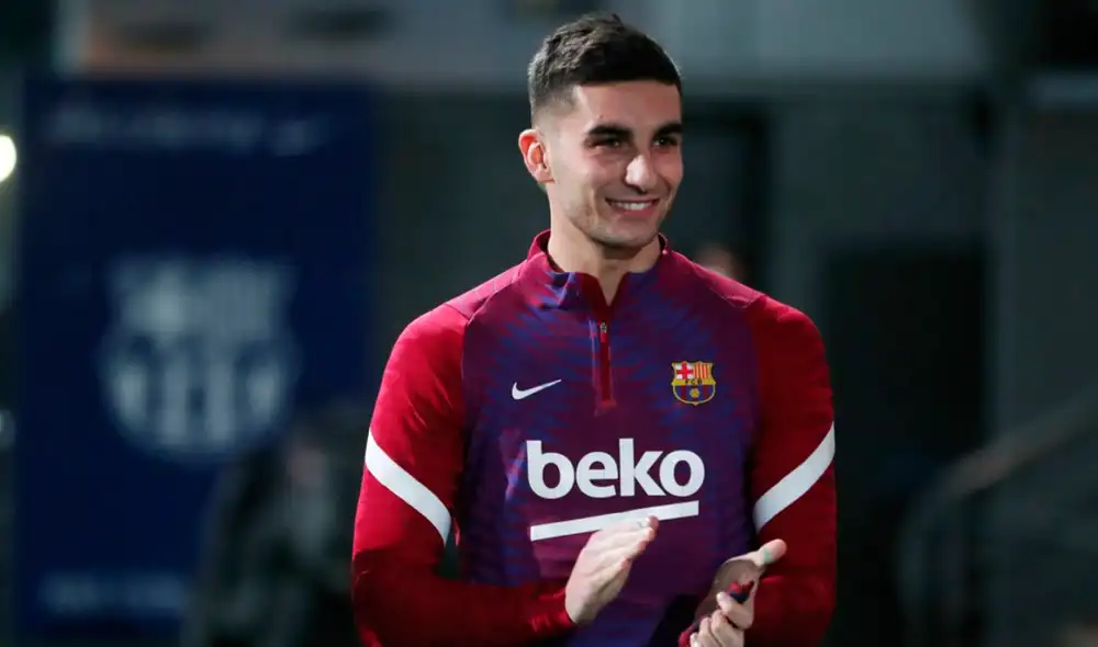 Ferran Torres jugará por las próximas 5 temporadas con el FC Barcelona. Foto: FC Barcelona Ferran Torres jugará por las próximas 5 temporadas con el FC Barcelona. Foto: FC Barcelona