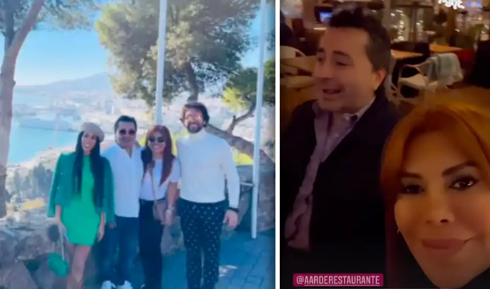 Magaly Medina y Antonio Pavón se lucieron en el Parador de Gibralfaro, ubicado en Málaga. Foto: captura Instagram Magaly Medina y Antonio Pavón se lucieron en el Parador de Gibralfaro, ubicado en Málaga. Foto: captura Instagram