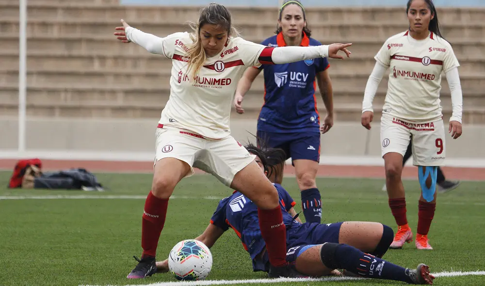 María José Cáceres fue subcampeona con Universitario de Deportes en la última Liga Femenina FPF 2021. Foto: Liga de Fútbol Profesional LFP