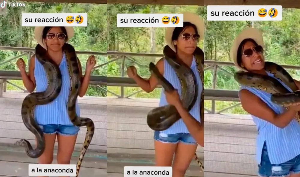 La reacción de la joven consiguió alrededor de 10.000 ‘me gusta’. Foto: captura de TikTok