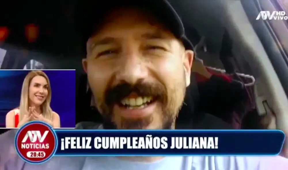 El esposo, madre y hermanas de Juliana Oxenford grabaron un video que se emitió el 28 de diciembre en vivo. Foto: captura ATV El esposo, madre y hermanas de Juliana Oxenford grabaron un video que se emitió el 28 de diciembre en vivo. Foto: captura ATV