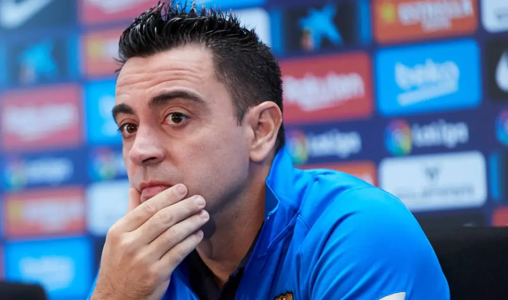 Preocupación. Xavi no tiene equipo completo para jugar el domingo 2 de enero ante el Mallorca. Foto: EFE