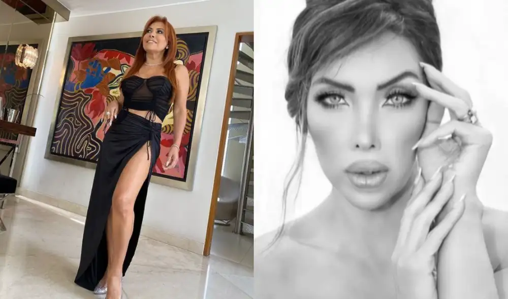 “Me parece que ella es de las peores vestidas de la televisión” fue el duro comentario de Nicole Akari. Foto: composición/ Instagram Nicole Araki / Magaly Medina