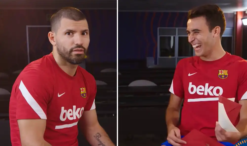 Sergio Agüero marcó un gol con el FC Barcelona (ante el Real Madrid). Foto: composición FC Barcelona