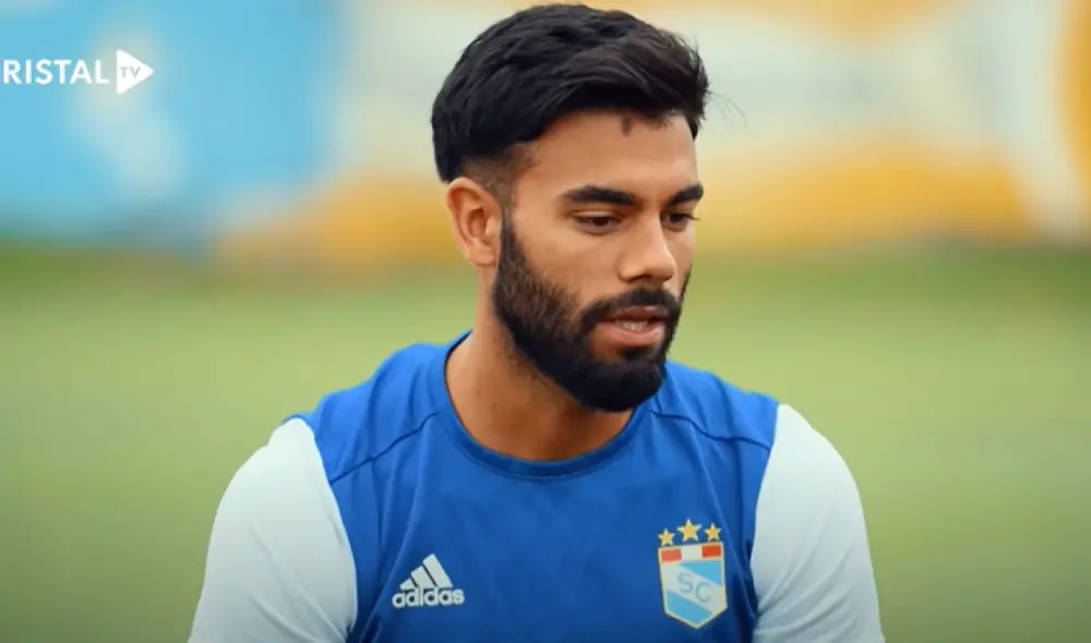 Leandro Sosa jugó en Ayacucho FC en el 2021. Captura: Sporting Cristal