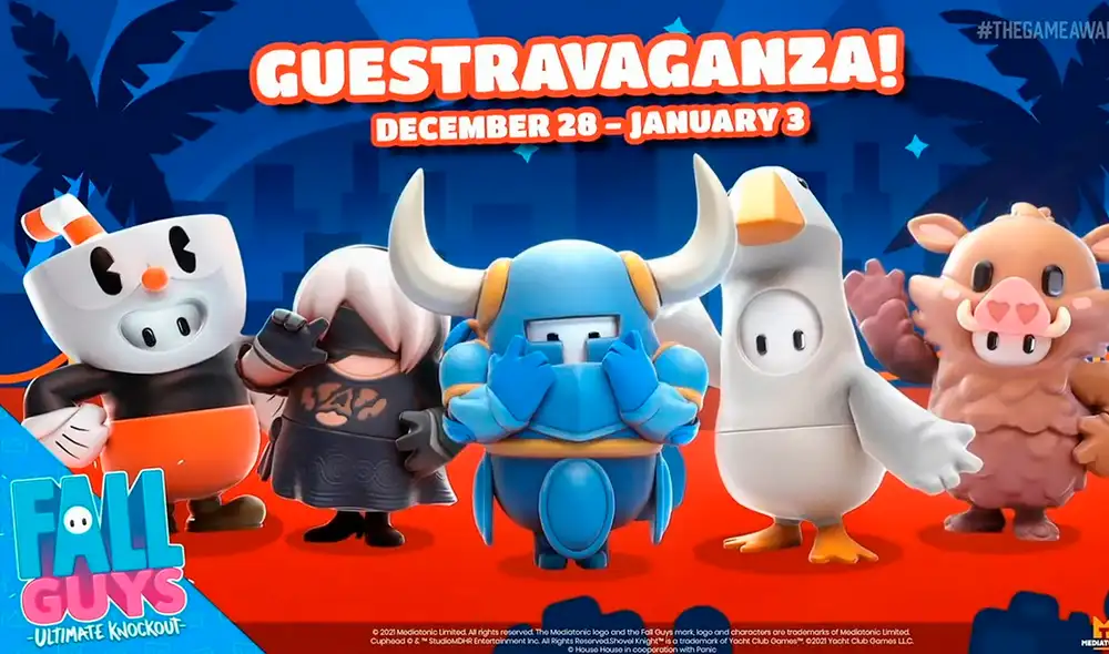 Cada traje temático estará disponible en la tienda de Fall Guys por 24 horas. Conoce aquí cuáles son. Foto: Fall Guys Cada traje temático estará disponible en la tienda de Fall Guys por 24 horas. Conoce aquí cuáles son. Foto: Fall Guys