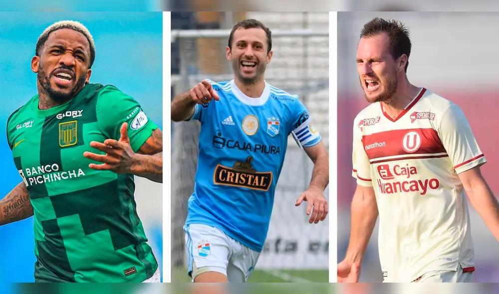 Alianza Lima, Cristal y Universitario clasificaron a la Libertadores como Perú 1, 2 y 3, respectivamente. Foto: Composición LR / Liga 1