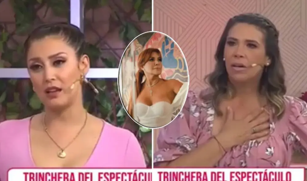 Las conductoras comentaron sobre lo bien que luce Magaly Medina. Foto: captura de Latina