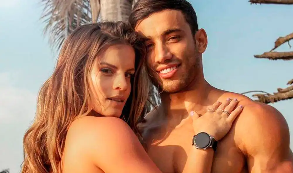 Alejandra Baigorria y Said Palao se enamoraron en Esto es guerra. Foto: Instagram Alejandra Baigorria y Said Palao se enamoraron en Esto es guerra. Foto: Instagram