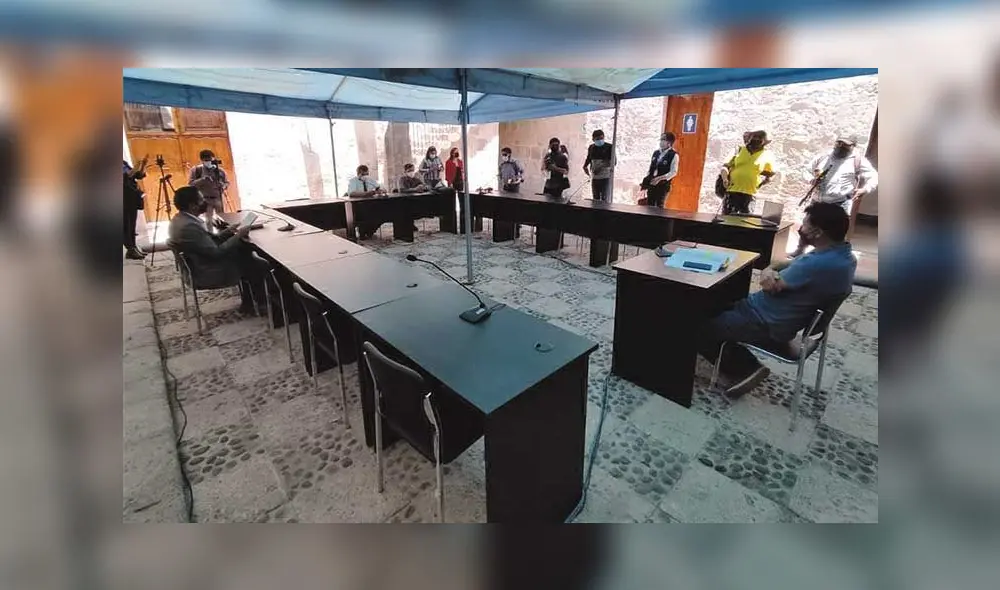 Al constatarse la falta de quórum la cita se suspendió. Foto: Zintia Fernández/La República