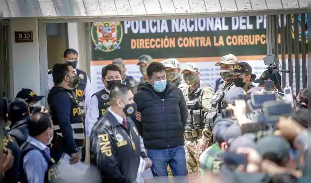 En cárcel. Cáceres fue intervenido a fines de octubre. Foto: Archivo La República En cárcel. Cáceres fue intervenido a fines de octubre. Foto: Archivo La República