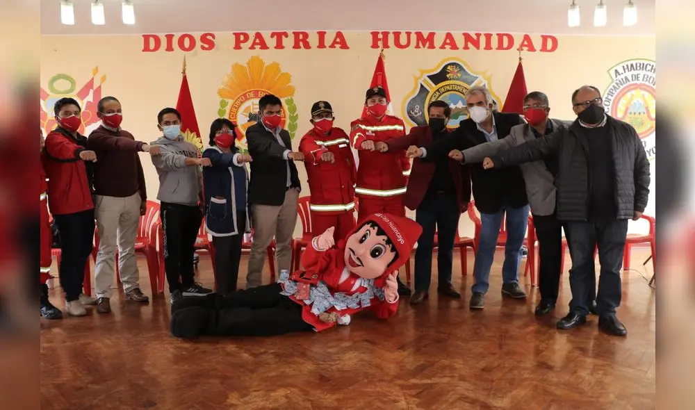 Compañía de Bomberos de Huancayo tiene más de 60 años de antigüedad. Foto: difusión Compañía de Bomberos de Huancayo tiene más de 60 años de antigüedad. Foto: difusión