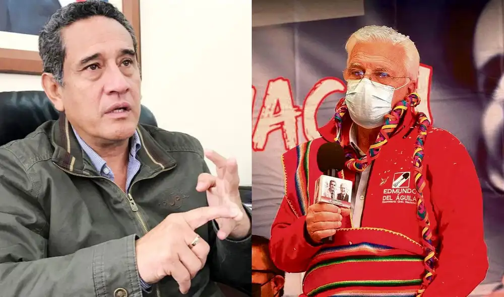 Los líderes políticos de Acción Popular se enfrentaron en redes sociales. Foto: composición LR Los líderes políticos de Acción Popular se enfrentaron en redes sociales. Foto: composición LR