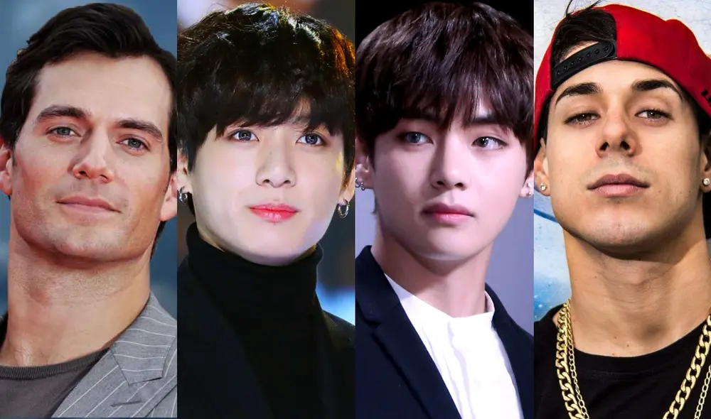 Un listado lleno de sorpresas. ¿Quiénes son los 100 rostros más bellos de este año? Foto: composición Marvel / BIGHIT / Instagram