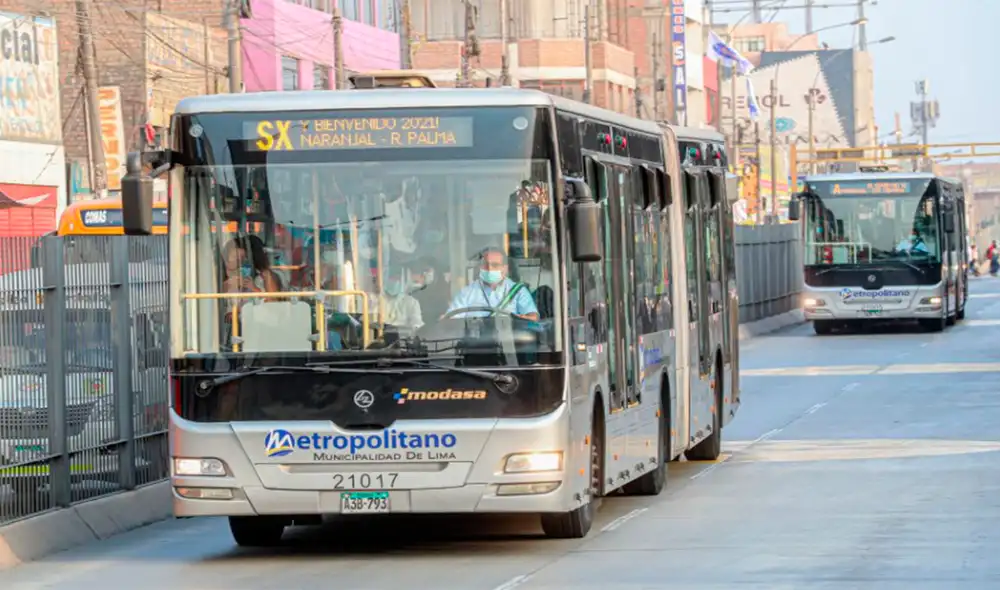 En esta nota conoce los horarios del Metropolitano para el 31 de diciembre y 1 de enero de 2022. Foto: Andina En esta nota conoce los horarios del Metropolitano para el 31 de diciembre y 1 de enero de 2022. Foto: Andina