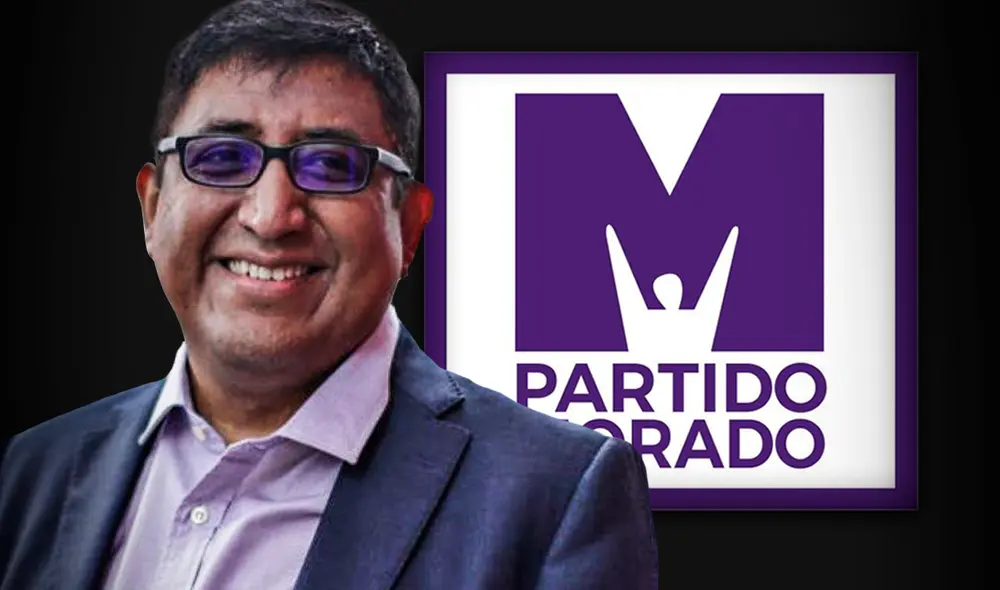 Los militantes del Partido Morado eligieron a Luis Durán Rojo como su nuevo presidente tras unas elecciones internas este jueves 30. Foto: composición de Fabrizio Oviedo/La República