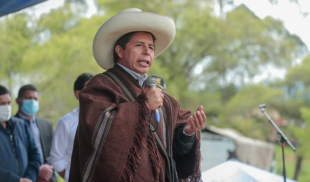 Pedro Castillo, presidente de la República del Perú. Foto: Presidencia