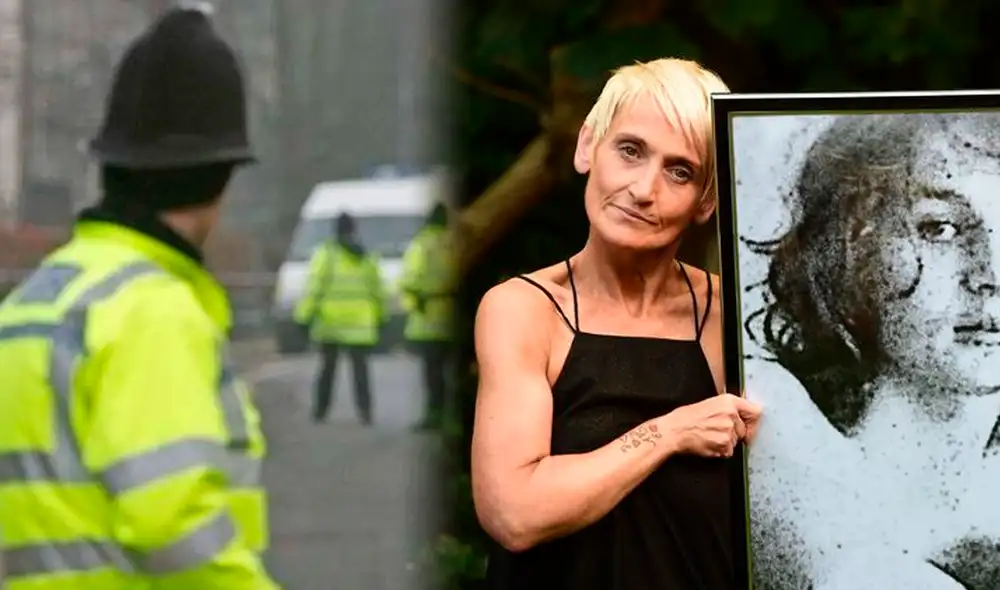 Mandy Jamieson sostiene el cuadro que retrata a su hijo Daniel. Foto: composición/Andrew Teebay-InglaterraWS Mandy Jamieson sostiene el cuadro que retrata a su hijo Daniel. Foto: composición/Andrew Teebay-InglaterraWS